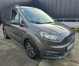 ② FORD TRANSIT COURIER SPORT 1.5 TDCI NAVI, AIRCO + GARANTIE — FORD — 2EMEMAIN