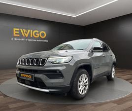 JEEP COMPASS 4XE 1.3 TURBO T4 190CH 4XE PHEV 11.4KWH LIMITED E-AWD BVA / CARPLAY / NAVIGATION / GARANTIE 6 MOIS