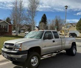 CHEVROLET SILVERADO 3500 EXTENDED CAB 2004 CHEVROLET 3500 HD EXTENDED CAB · 4X4 6.6 TURBO DIESEL