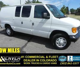 2007 FORD ECONOLINE E250 CARGO VAN / 24K MILES!