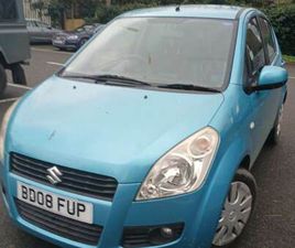 SUZUKI SPLASH 2008 SUZUKI SPLASH, BLUE, 1.2L, MANUAL