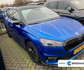 SKODA FABIA ŠKODA FABIA 1.0 TSI MONTE CARLO 115PK DSG/AUTO