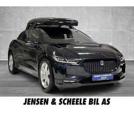JAGUAR I-PACE EV400 AWD. HUD, DAB+, GLASSTAK, NAVI, RYGGEKAMERA. 2020 SVART