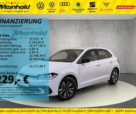 VOLKSWAGEN POLO VOLKSWAGEN POLO 1.0 GOAL, MATRIX-LED, NAVI, GRA, ALURÄDER