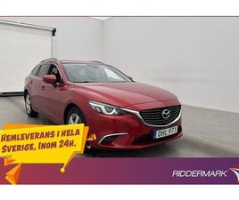 MAZDA 6 6 WAGON 2.2 AWD SKINN KAMERA DRAG VÄLSERVAD