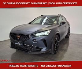 CUPRA FORMENTOR FORMENTOR 2.5 TSI VZ5 ENCELADUS GREY 4DRIVE 390CV DSG DEL 2022 USATA A ROMA