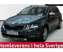 SKODA OCTAVIA SCOUT 1.8 TSI 4X4 BUSINESSLINE DRAG VÄRMARE NAVI KAMERA