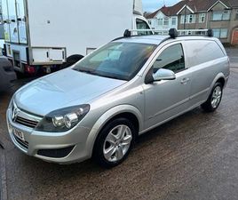 2012 VAUXHALL ASTRA VAN SPORTIVE 1.7 CDTI 125 BHP 6 SPEED PANEL VAN NO VAT TO PAY CAR DERIVED VAN...