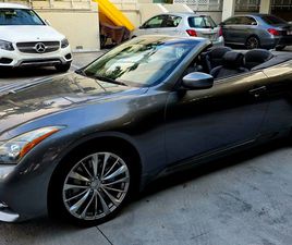 2013 INFINITI G37 G37S CONVERTIBLE