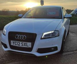 2012 AUDI A3 2.0 TDI BLACK EDITION 5DR [START STOP] HATCHBACK DIESEL MANUAL