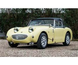 1959 AUSTIN-HEALEY SPRITE GIALLO MANUEL CONDUITE À GAUCHE...