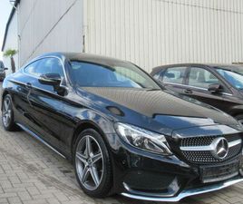 MERCEDES-BENZ COUPE C 180 AMG-AMG LINE-NAVI-LEDER-LED-SHZ-18"A