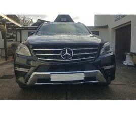 MERCEDES ML 250 AMG LINE LEDER PANO XENON HARMANN TFL SCHWARZ