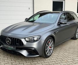 MERCEDES-BENZ E63 S T AMG 4MATIC/AHK/VOLL/DEUTSCH/UNFALLFREI/