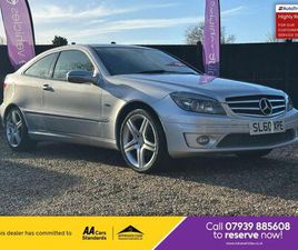 2010 MERCEDES-BENZ CLC CLASS 1.6 CLC 160 BLUEEFFICIENCY SPORT AUTO 3DR COUPE PETROL AUTOMATIC