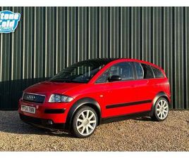 AUDI A2 2004 AUDI A2 1.6 FSI SE COLOUR STORM 17,500 MILES FSH