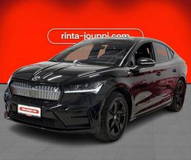 SKODA ENYAQ COUPE RS SKODA ENYAQ COUPE 80X 4X4 RS IV - MUKAUTUVA VAKIONOPEUDENSÄÄDIN , LASIKATTO , VETOKOUKKU , PERUUTUSKAMERA , HEADUP NÄYTTÖ ,