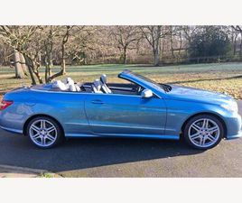 3.0 E350 CDI V6 BLUEEFFICIENCY SPORT CABRIOLET G-TRONIC EURO 5 2DR