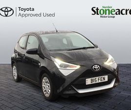 TOYOTA AYGO X-PLAY HATCHBACK'S 1.0 VVT-I X-PLAY X-SHIFT EURO 6 5DR