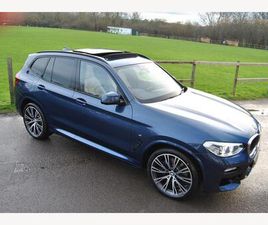 BMW X3 XDRIVE 30D 3.0 30D M SPORT AUTO XDRIVE EURO 6 (START/STOP) 5DR