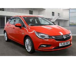 VAUXHALL ASTRA 2016 VAUXHALL ASTRA 1.4T 16V 150 ELITE 5DR HATCHBACK PETROL MANUAL