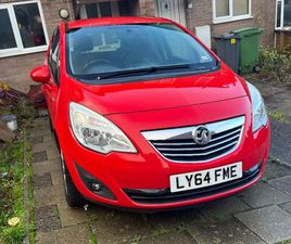 VAUXHALL MERIVA VAUXHALL, MERIVA, MPV, 2014, MANUAL, 1398 (CC), 5 DOORS