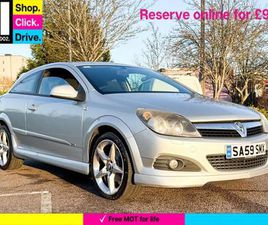 2009 VAUXHALL ASTRA 1.8 VVT 16V SRI EXTERIOR PACK SPORT HATCH 3DR PETROL MANUAL (172 G/KM, 138 H...