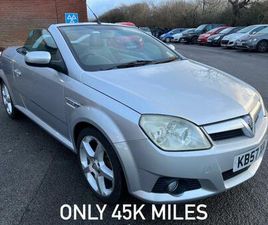 2007 VAUXHALL TIGRA 1.4I 16V EXCLUSIV 2DR CONVERTIBLE PETROL MANUAL