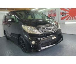 TOYOTA ALPHARD 2.4 BLACK PETROL AUTO 8 SEATS FRESH JAPANESE IMPORT IN STOCK