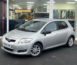 2009 TOYOTA AURIS 1.33 DUAL VVTI TR 5DR HATCHBACK PETROL MANUAL