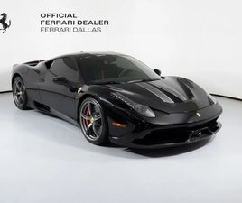 2015 FERRARI 458 SPECIALE