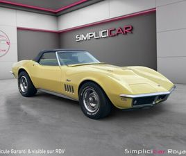 CHEVROLET CORVETTE C3 7.0 V8 390 CH 427 CI STINGRAY / IMPORT US / CG FFVE / CT OK / GARANTIE 6 MOIS