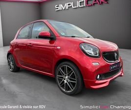SMART FORFOUR BRABUS SMART FORFOUR 0.9 109 CH BA6 BRABUS XCLUSIVE-INTERIEUR ET SIEGES EN CUIR CHAUFFANT-CAMERA ET BIP DE RECUL AR-SYSTEME JBL