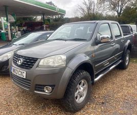 2013 GREAT WALL STEED DOUBLE CAB PICK UP 2.0 SE PICK UP DIESEL MANUAL
