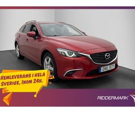 MAZDA 6 WAGON 2.2 SKYACTIV-D AWD AUTOMATISK, 150HK, 2016