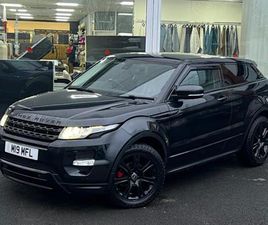 LAND ROVER RANGE ROVER EVOQUE COUPE SD4 2011 LAND ROVER RANGE ROVER EVOQUE 2.2 SD4 DYNAMIC 3DR AUTO COUPE DIESEL AUTOMATIC