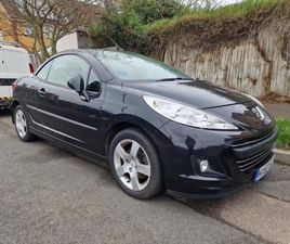 2013 PEUGEOT 207 1.6 VTI ACTIVE 2DR CONVERTIBLE PETROL MANUAL