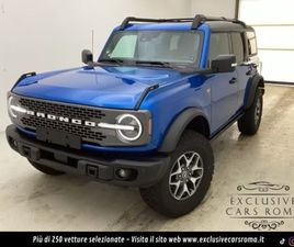 FORD BRONCO BRONCO BRONCO 2.7 ECOBOOST V6 335CV BADLANDS