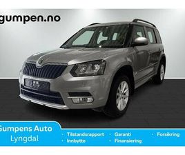 SKODA YETI AMB TDI 110 4X4 LAV KM. MANUELL,R.KAMERA