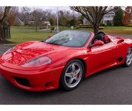 18K-MILE 2004 FERRARI 360 SPIDER 6-SPEED