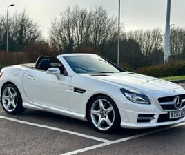 MERCEDES-BENZ SLK 2.1 SLK250D AMG SPORT CONVERTIBLE 2DR DIESEL G-TRONIC EURO 6 (S/S) (204 PS) PARKING SENSORS / CONVERTIBLE 2015, 52200 MILES, £12250 - 33047424