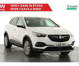 VAUXHALL GRANDLAND X 2018 VAUXHALL GRANDLAND X 1.6 TURBO D SPORT NAV 5DR AUTO HATCHBACK DIESEL AUTOMATIC