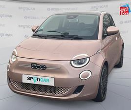 FIAT 500 E 118CH ICONE PLUS TPANO GPS D'OCCASION - HESS AUTOMOBILE