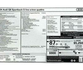 AUDI Q8 E-TRON USED 2024 AUDI Q8 E-TRON PREMIUM PLUS