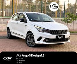 FIAT ARGO 2022 S-DESING 1.3 FLEX MANUAL /// MODELO ESPORTIVO!!!