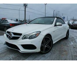 2014 MERCEDES-BENZ E-CLASS CABRIOLET E550, MAGS, CUIR, A/C, NAVIGATION
