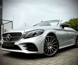 MERCEDES CLASSE C 220 CABRIOLET D AUTO. PACK AMG AIRSCARF FULL OPTIONS !