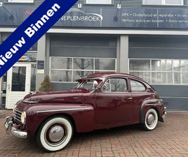 VOLVO PV444 DS BJ 1953 UNIEKE B14 SPLIT WINDOW ORIGINAL MET RONDE RAMEN KM 64.000