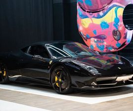 FERRARI 458 ITALIA FERRARI 458 ITALIA V8 4.5 570CV | CARBONE LED JANTES 20” LIFT ÉCUSSONS SCUDERIA À PARTIR DE 2430-MOIS