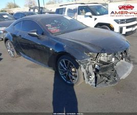 LEXUS RC RC300 F SPORT, OD UBEZPIECZALNI 2.0 BENZYNA 241KM